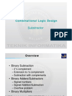 Substractor: Combinational Logic Design