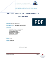 Plan de Ventas San Fernando