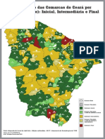 Mapas Nova Organização Judiciária TJCE