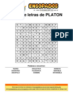 Sopa de Letras de Platon