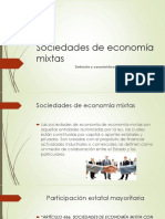 Sociedades de Economía Mixtas