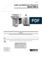 Model ZRO-4 Installation Instructions