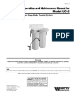 Model UC-2 Installation Instructions