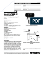 Model LFN36-M1 Specification Sheet