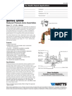 Series U009 Specification Sheet