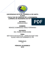 Métodos Fetkovich's - Jones Blount and Glaze para Determinar El Ipr