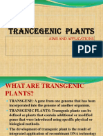 Trancegenic Plants