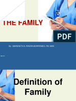 The Family: By: Mareneth A. Rivera-Borromeo, RN, Man