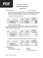 Icds (SW & NMP Dept) : Notification