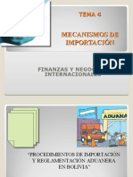 Tema 4 Importaciones