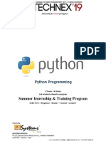 Python 2019