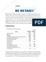 Financial Data: Neeraj Kumar Yadav (M1816)