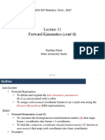 ME427 LEC11 Forward Kinametics