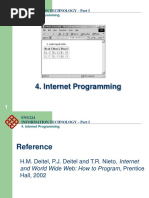 4 Internet Programming