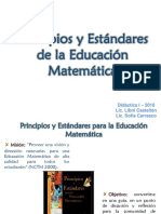 Estandares de Educacion Matematica