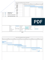 Gantt Desmontaje Planta Chanacado