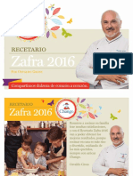 Recetario Zafra Chango 2016 PDF