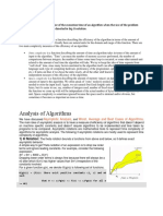 Asymptotic Time Complexity