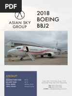 Aircraft Spec BBJ2 SN42510