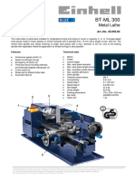 Einhell Lathe 