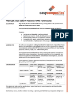 EC TDS High Density Polyurethane Foam Block