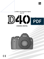 Cámara D40x