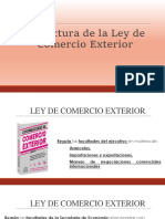 Estructura Ley de Comercio Exterior