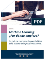 GUIA GRATUITA. Machine Learning. Por Donde Empiezo