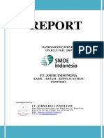 Report Bathymetry PT - Smoe Indonesia - 100719