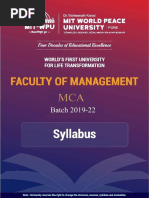 MCA Syllabus 2019-22-2