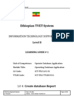 LO4 - Creating Database Report