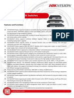 DS-3E23XXP Series POE Switches: Features and Functions