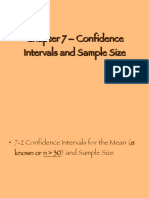 Chapter 7 Confidence Intervals and Sample Size 1211425705575095 9