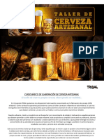 Curso Basico de Elaboracion de Cerveza Artesanal