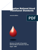 2006 - Egyptian National Blood Transfusion Transfusion Standards