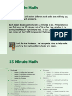 15minute Math Decimals