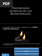 Propiedades Químicas de Los Biomateriales