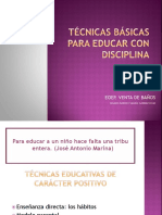 Tecnicas Basicas para Educar Con Disciplina