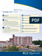 Highland Hospital Strategic Plan