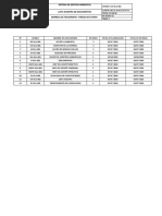 11 .Sistema de Gestion Ambiental Lista Maestra de Cocumentos