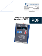 Manual Rugosimetro Pce rt11 - 872508 PDF