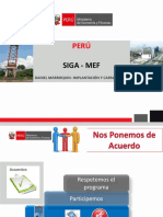 Implementación SIGA-MEF