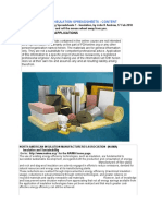 Industrial Insulation Applications: Green Engineering-1 Insulation Spreadsheets - Content