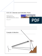 ECE 531: Detection and Estimation Theory: Natasha Devroye Devroye@ece - Uic.edu Spring 2011