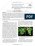 Adiantum Capillus-Veneris. L: Phytochemical Constituents, Traditional Uses and Pharmacological Properties: A Review