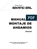 Manual Andamio MEKANO