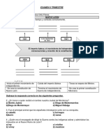 Examen Nuevo León - Segundo Trimestre