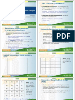 Powerpoint Presentation - Experimental Design Used in Rice Research