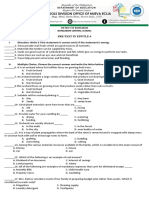 Pre-Test in Epp/Tle 6 I-Direction: Write T F The Statement Is Correct and F If The Statement Is Wrong