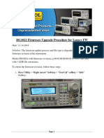 DG1022 Legacy LDR Update Instructions